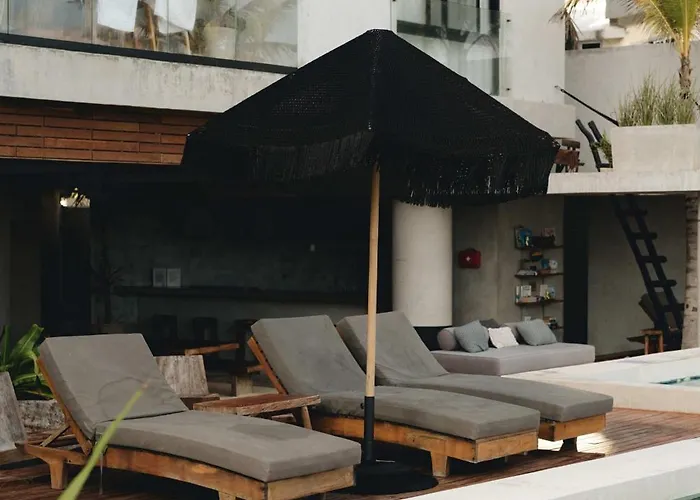 Beachfront 3br With Private Rooftop And Lounge Pool, Tankah Bay * Tulum